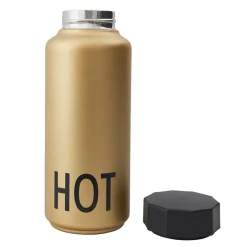 Design Letters thermosfles, Goud