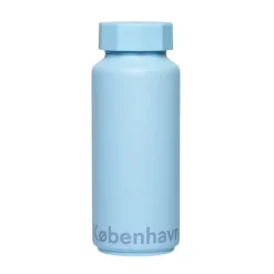 Design Letters thermosfles, København-lichtblauw
