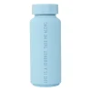 Design Letters thermosfles special edition, Light blue-life