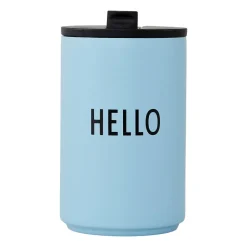 Design Letters thermosmok, Light blue-hello