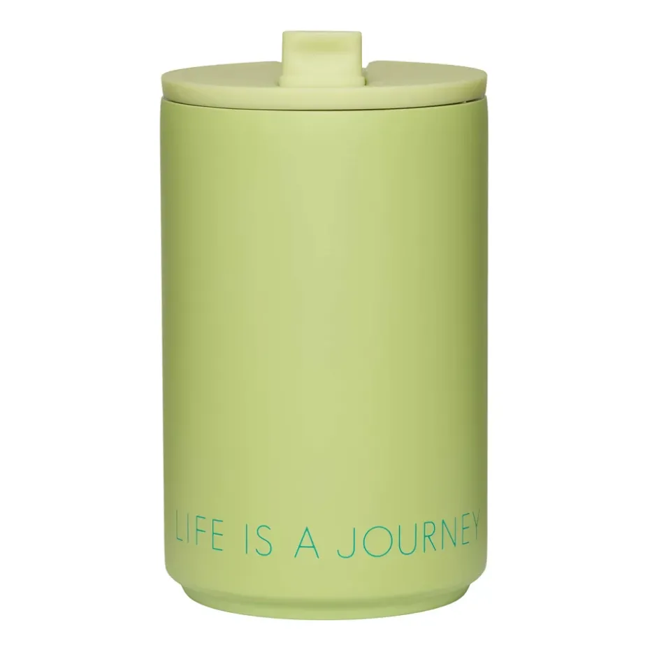 Design Letters thermosmok, Green pale