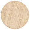 Dixie linnen placemat rond, Natural
