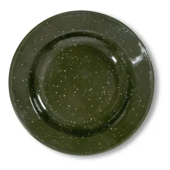 Doris emaille bord Ø20 cm, Groen