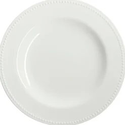 Dots serveerbord 32 cm, Crème wit