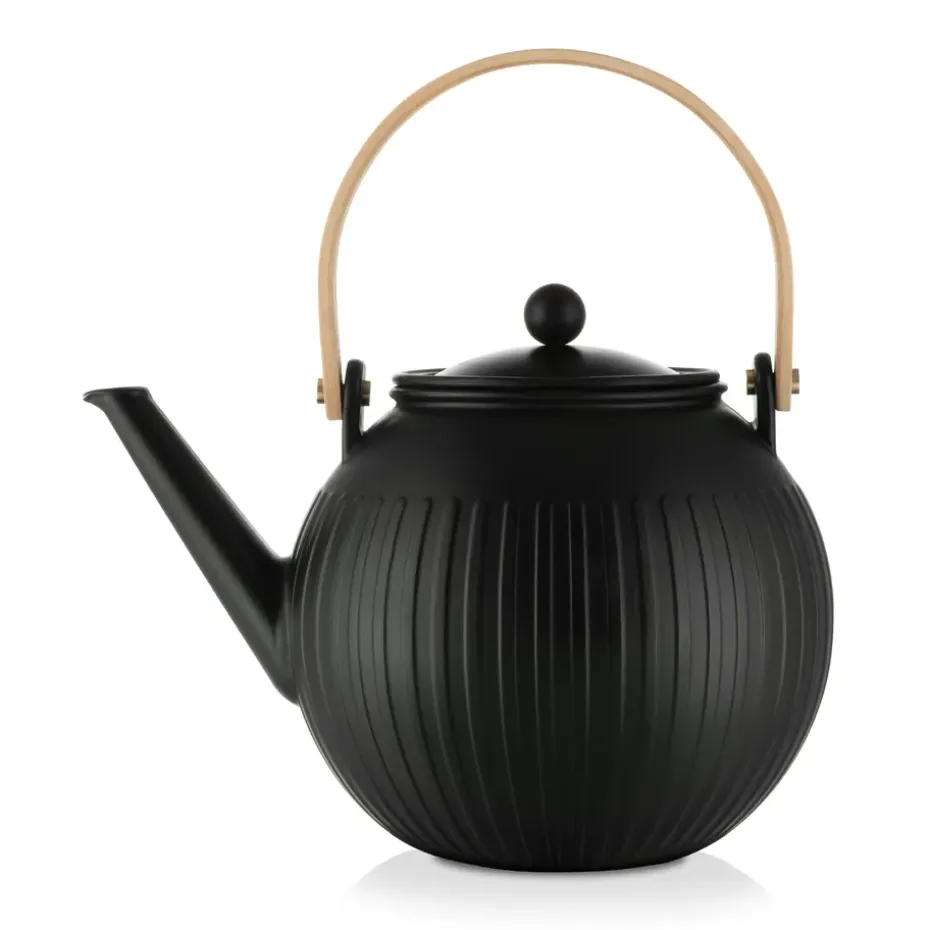 Douro theekan 1,5 L, Zwart