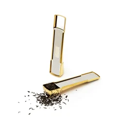 Drosselmeyer theezeef, Goud