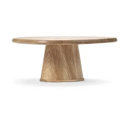 Dune 03 taartbord 23,5x29 cm, Ash