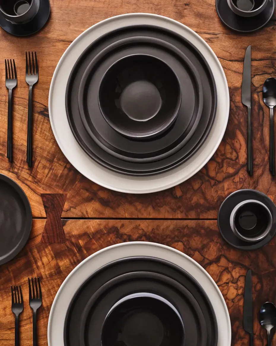 Dune bestekset 5-delig geschenkdoos, Black