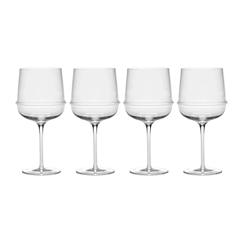 Dune rodewijnglas 45 cl 4-pack, Clear