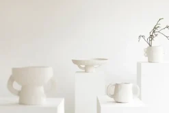 Earth schotel Ø45 cm, White