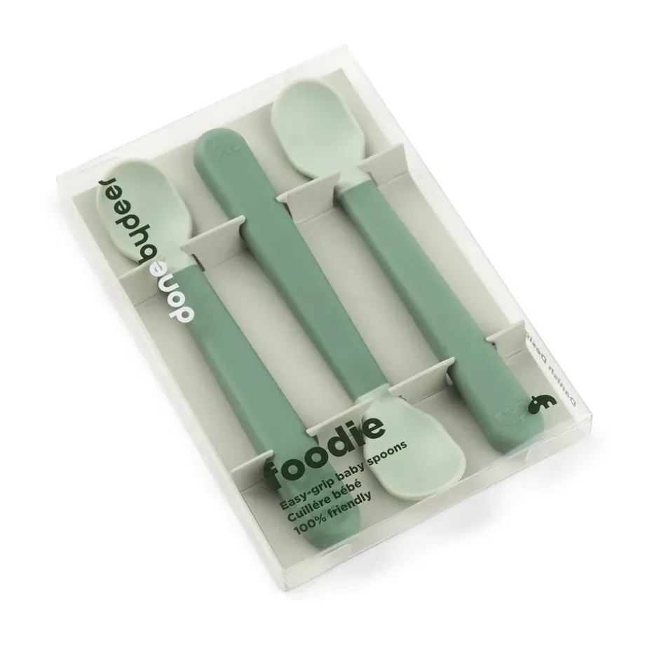 Easy-grip foodie lepel 3-pack, Green