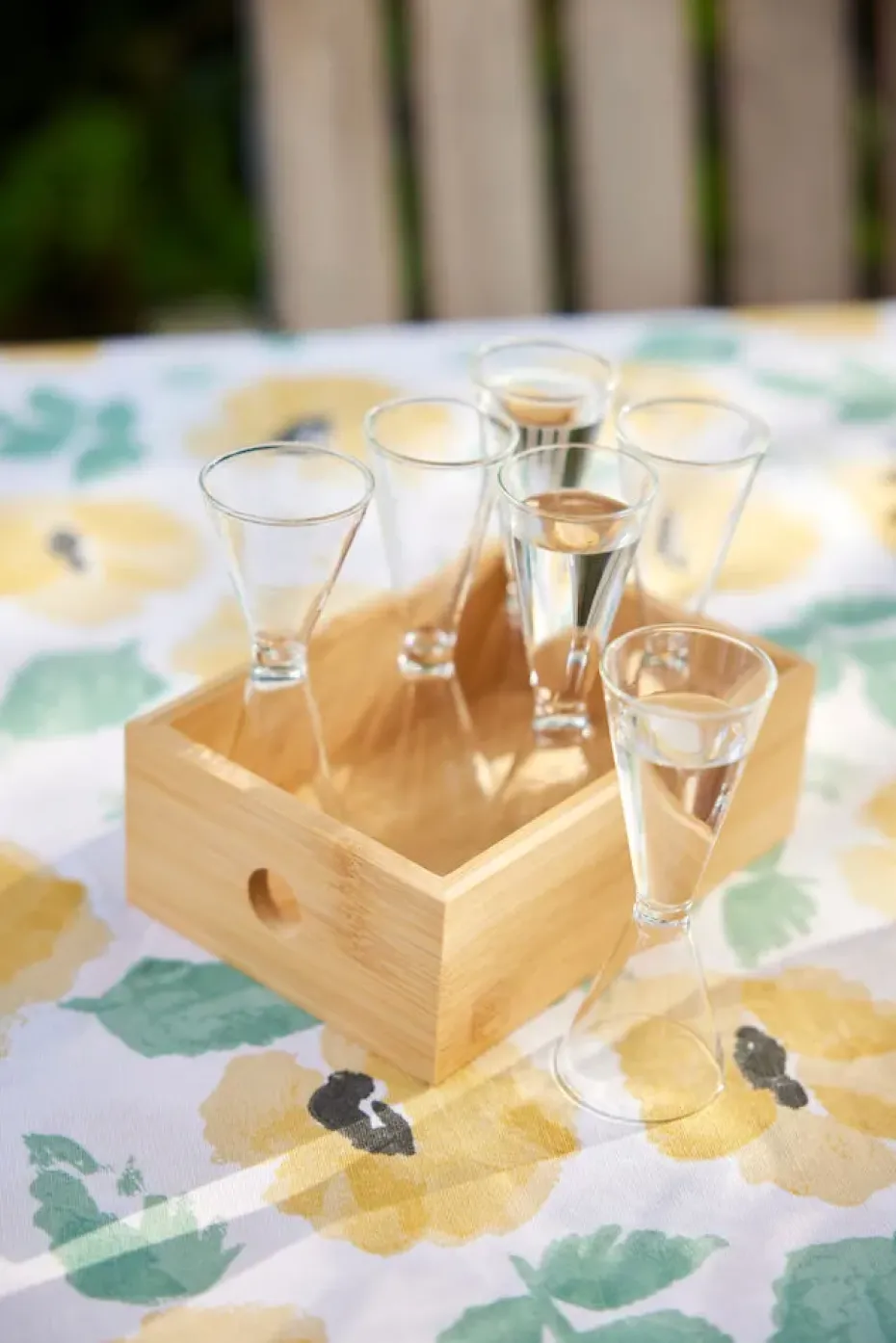 Eden wasdoek 150x250 cm, Gemengd geel