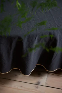 Edith ronde tafelkleed Ø180 cm, Grijs