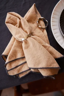 Edith servet 45x45 cm 2-pack, Beige