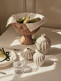 Elin stoffen servet 45x45 cm, Off white