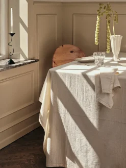 Elin tafellaken, 160x300 cm, Off white