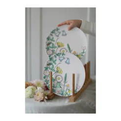 Elsa Beskow Blomsterfesten bord Ø20 cm, Multi