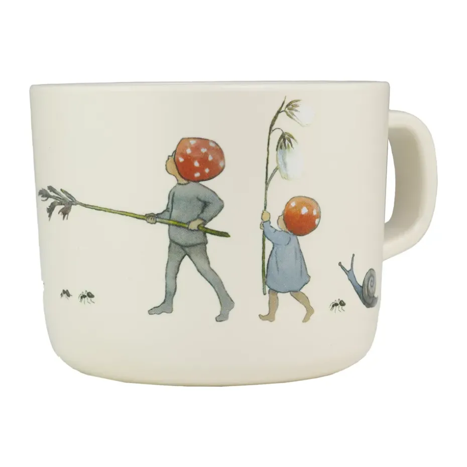 Elsa Beskow Tomtebobarnen mok 25 cl, Wit