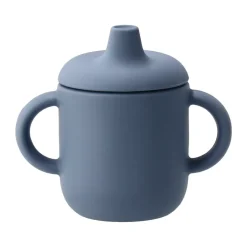 Elvie tuitbeker siliconen 180 ml, Blue