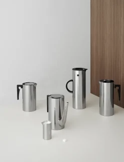 EM77 Stelton thermoskan 1 l., stainless steel (roestvrij staal)