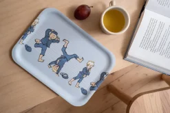 Emil dienblad 20x27 cm, Blauw