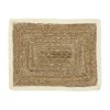 Emil placemat, naturel-wit