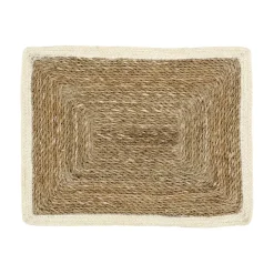 Emil placemat, naturel-wit