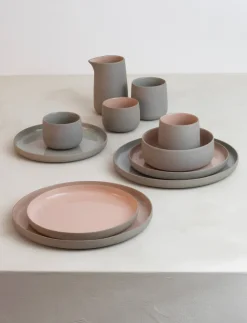 Emma bord Ø24 cm 2-pack, Grey