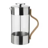 Emma cafetière à piston 1 L, Steel