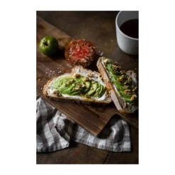 Ernst geruite servet 40x40 cm, Beige-wit