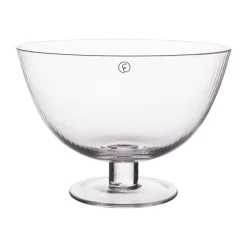 Ernst glazen schaal op voet, Ø16,5 cm