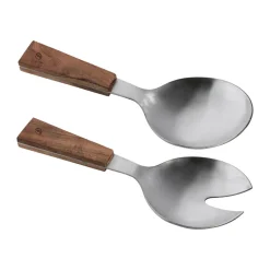 Ernst saladebestek 2-delig, Acacia, 18 cm