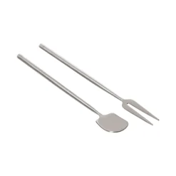 Ernst snackbestek 2-delig, Zilver