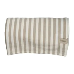 Ernst tafelkleed gestreept 145x300 cm, Beige-wit