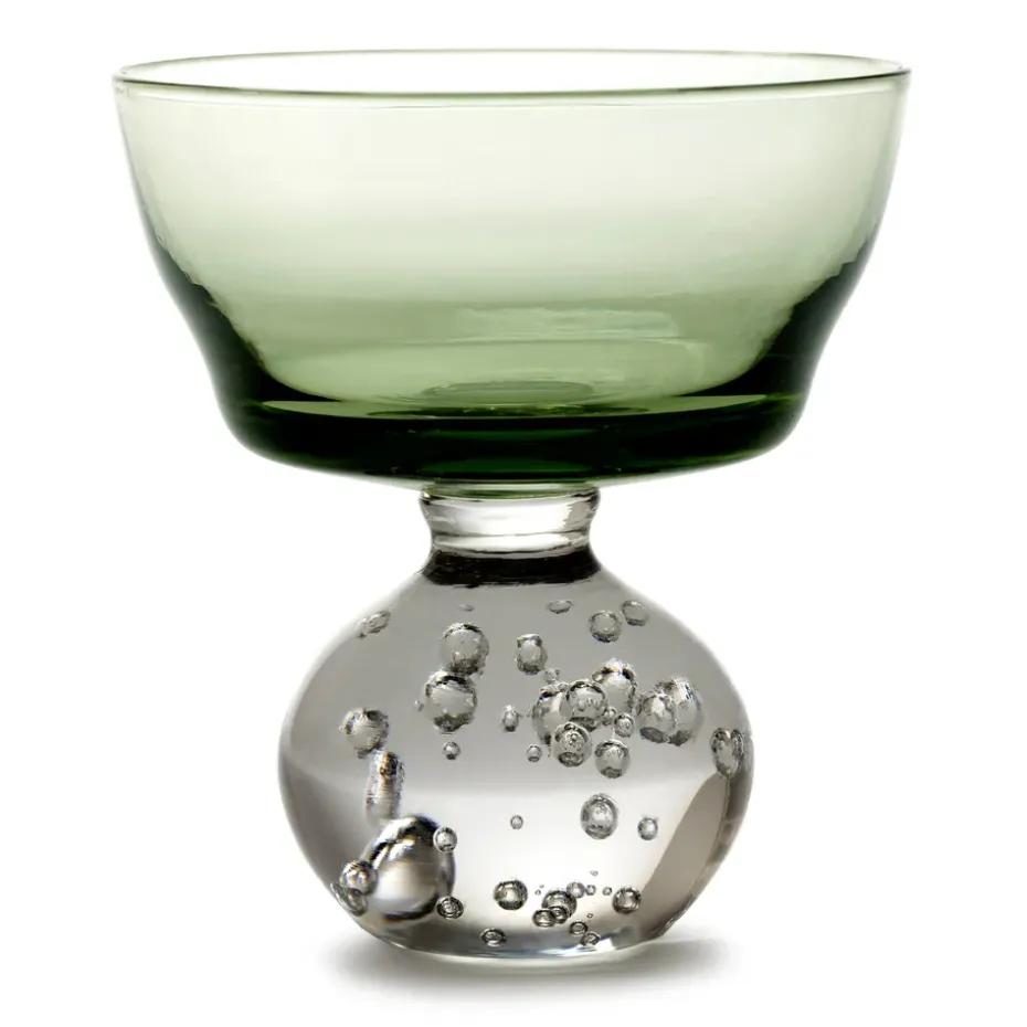 Eternal snow stem glas M Ø9,2 cm, Green