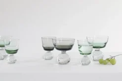 Eternal snow stem glas M Ø9,2 cm, Green