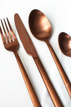 Eternum Nardo bestekset 16-delig, Koperkleurig
