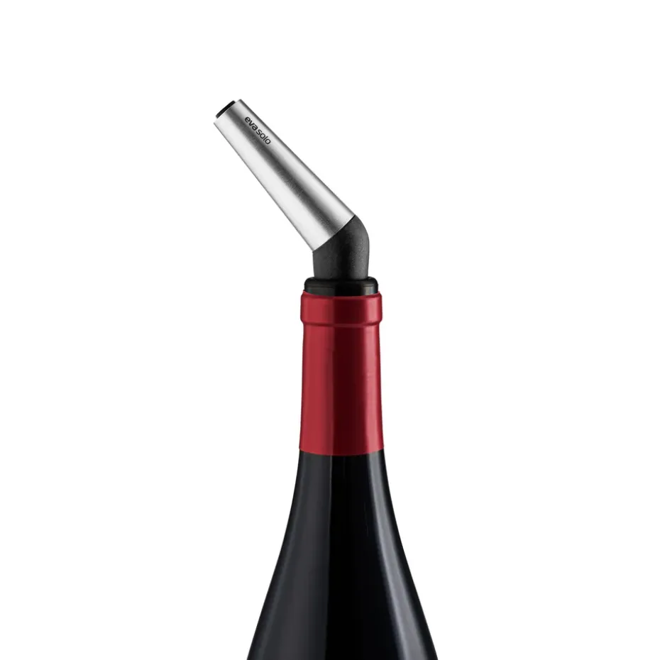 Eva Solo windafvoerstopper, Zwart-zilver