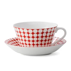 Eva theeset, theekop + schotel