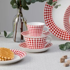 Eva theeset, theekop + schotel