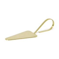 Fein taartschep, Messing