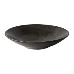 Fenix pastabord Ø23 cm, Bruin-zwart