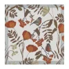 Fåglabäck servet 35x35 cm, Bruin-oranje