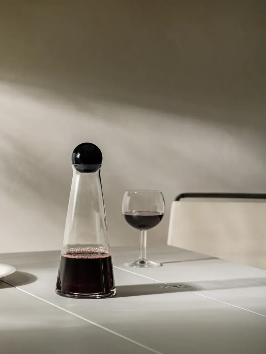 Fia karaf, zwart-helder