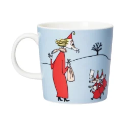Fillyjonk Moomin mok, Blauw