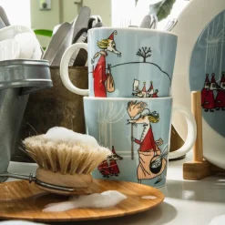 Fillyjonk Moomin mok, Blauw