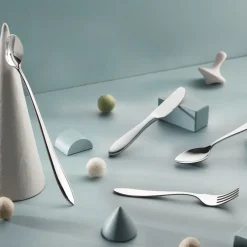 Fjord kinderbestek 4-delig, Roestvrij staal