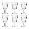 Fleur de Lys wijnglas 24 cl 6-pack, Transparant