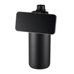 Flory waterfles dubbelwandig mobielmagnet 0,9 L, Zwart-paars