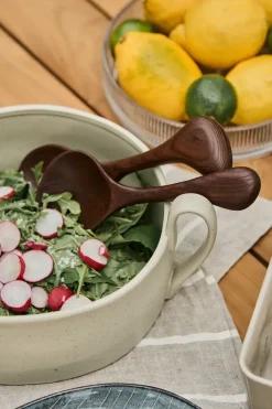 Flow Centrepiece schaal, Off-white speckle